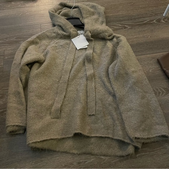 NWT Pistola ELENA OVERSIZED HOODIE - TAUPE. Size Medium/Large - Picture 10 of 10